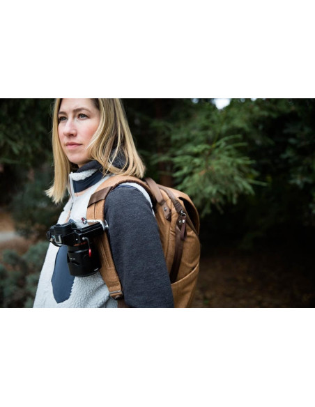 Uchwyt Peak Design Capture V3 z płytką standard - srebrny