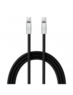 Kabel Newell USB-C - USB-C 100 W, 2 m, silikonowy, czarny