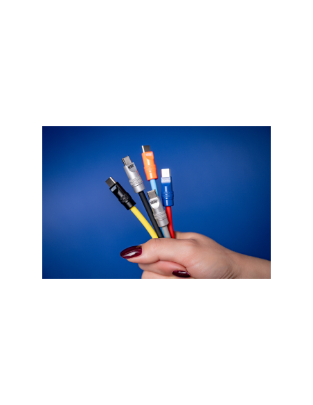 Kabel Newell USB-C - USB-C 100 W, 2 m, silikonowy, szary