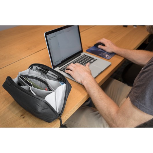 Wkład Travel Line Peak Design Tech Pouch Sage – szarozielony