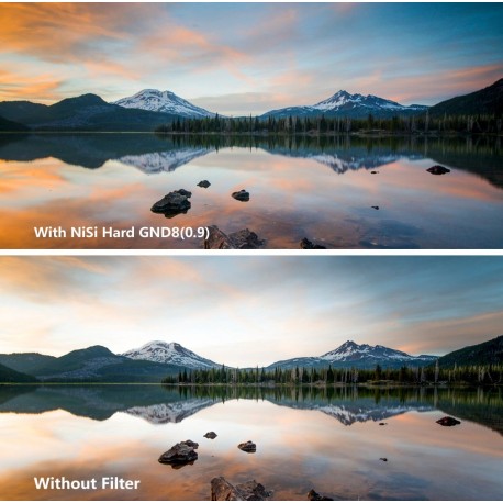 Filtr szary połówkowy NISI Hard GND8 (0.9) 70x100mm
