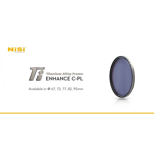 Filtr Polaryzacyjny NiSi Pro nano Ti Enhanced - NC CPL (tytanowa oprawka)