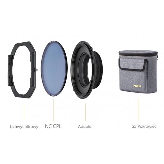 Uchwyt filtrowy 150mm NiSi S5 kit NC CPL
