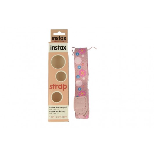 Pasek Fujifilm Instax Mini - Pink Starlets