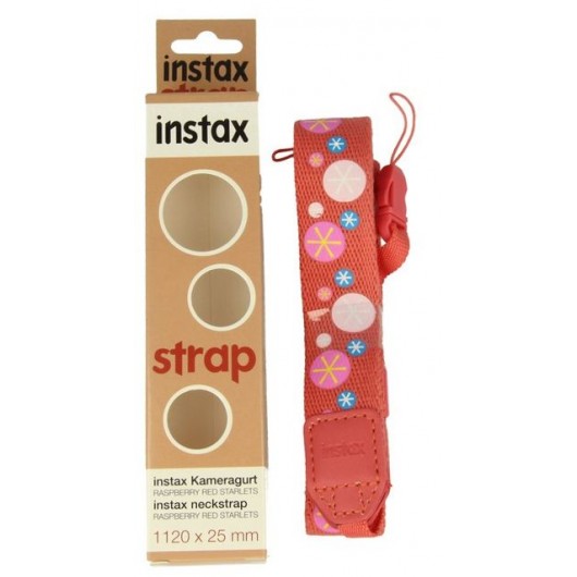 Pasek Fujifilm Instax Mini - Raspberry Red Starlets