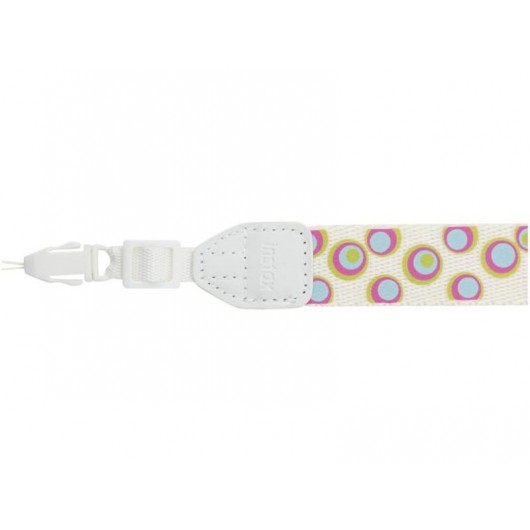 Pasek Fujifilm Instax Mini - White Design Dots