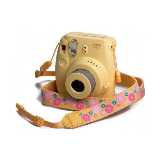 Pasek Fujifilm Instax Mini - Yellow Design Starlets