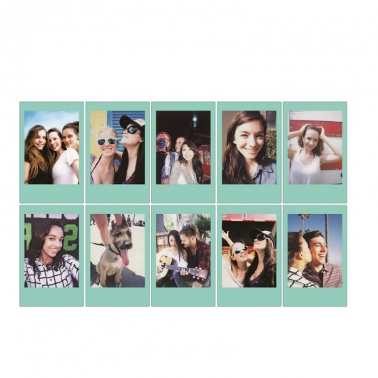 Wkład Fujifilm Instax Mini BLUE FRAME (SKY BLUE) 10/PK na 10 zdjęć
