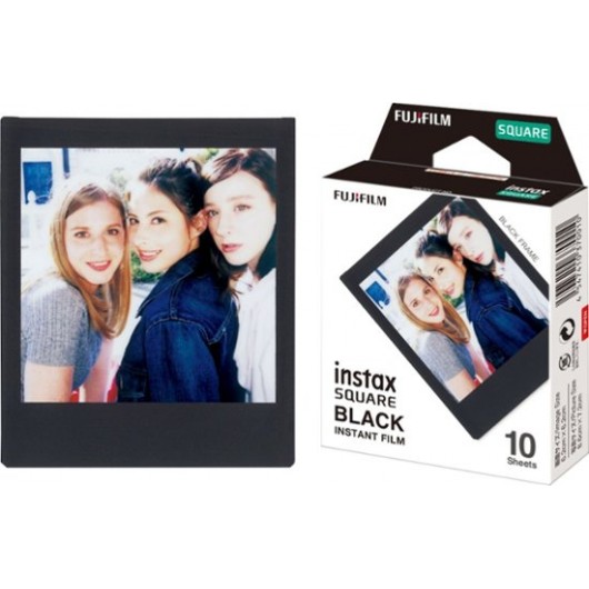 Wkład Fujifilm Instax Square BLACK FRAME 10/PK na 10 zdjęć