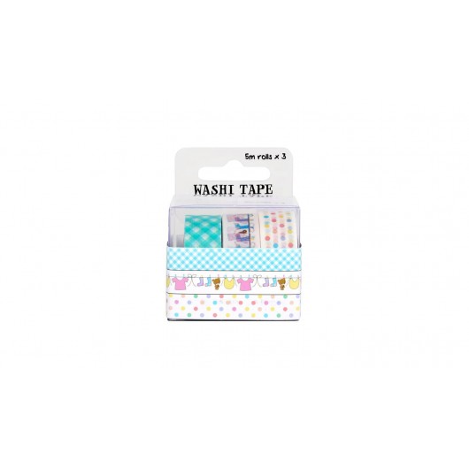 Taśma Fujifilm Instax Scrapbook Washi Tape Pack - BABY (3 rolki)