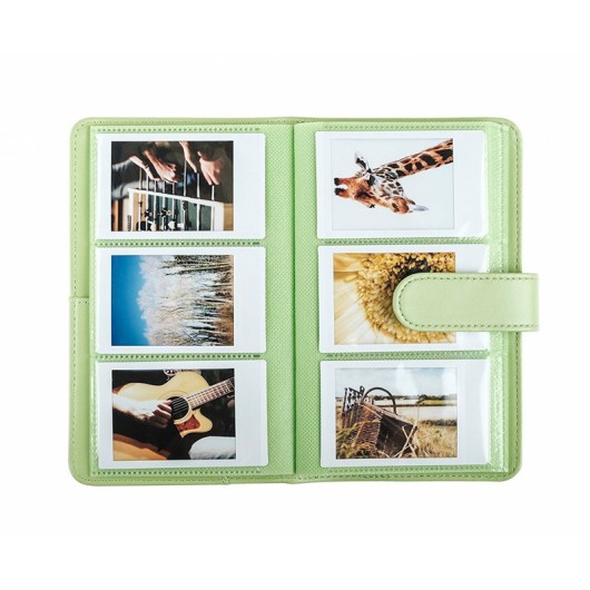 Zestaw akcesoriów Instax MINI 9 (Futerał, Album, Ramka) Lime Green Limonkowy