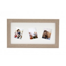 Ramka Fujifilm Instax Mini 3 Random Mount Photo Frame Light Oak na 3 zdjęcia