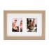 Ramka Fujifilm Instax Mini Twin Mount Photo Frame Natural na 2 zdjęcia