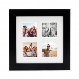 Ramka Fujifilm Instax Square 4 Mount Photo Frame Black na 4 zdjęcia