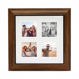 Ramka Fujifilm Instax Square 4 Mount Photo Frame Teak na 4 zdjęcia