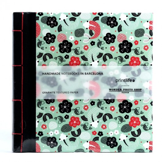 Album Printlife Instax Scrapbook - JAPAN Graphite 23x23cm z obszyciem AJ4GJ87