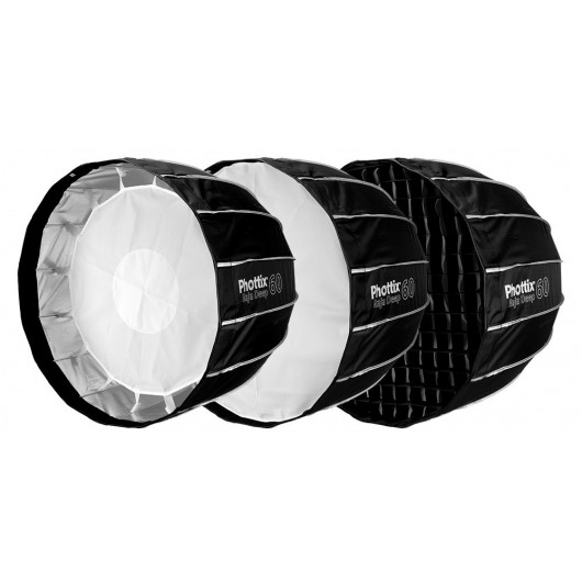 Softbox PHOTTIX Raja Deep 60cm Bowens