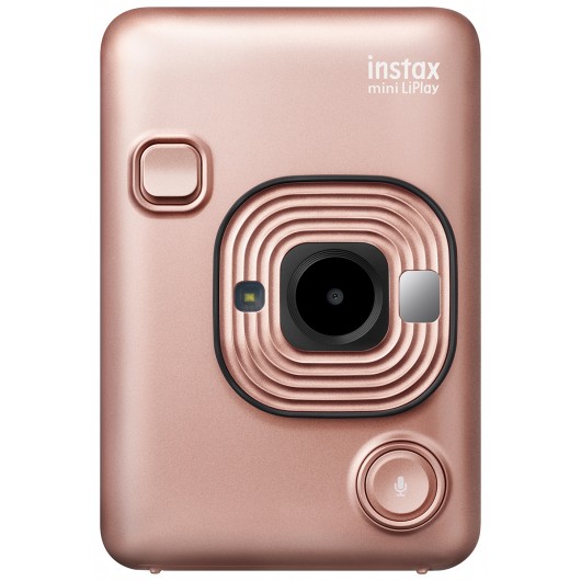 Aparat Fujifilm Instax Mini LiPlay BLUSH GOLD - PUDROWY RÓŻ