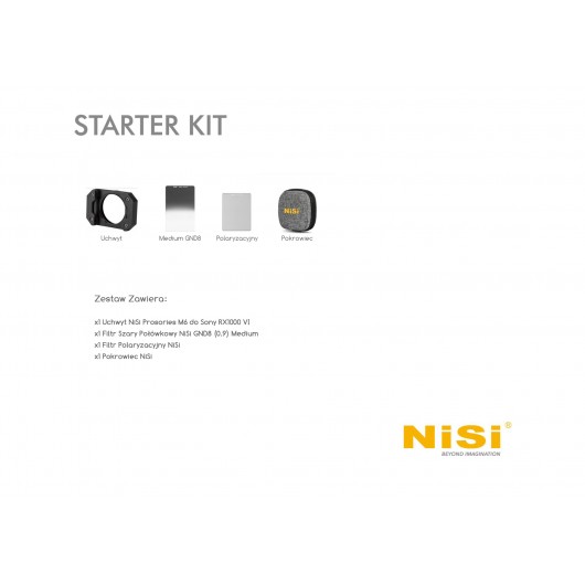 Zestaw filtrowy NiSi STARTER kit Prosories M6 do Sony RX100 VI