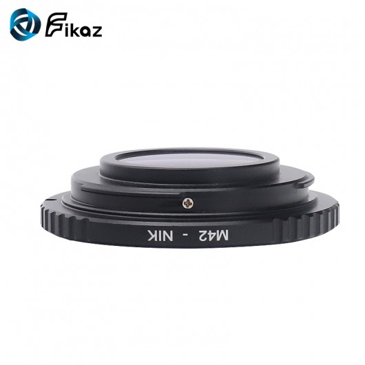 Adapter bagnetowy FIKAZ M42 - NIKON F Z SOCZEWKĄ