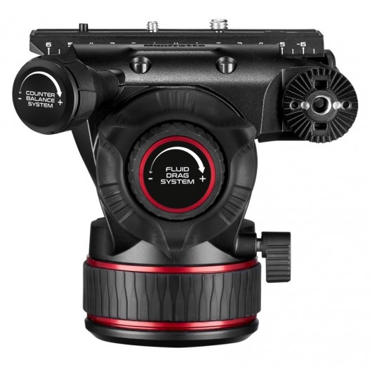 Głowica Nitrotech 608 Fluid Video MVH608AH MANFROTTO z płaską bazą