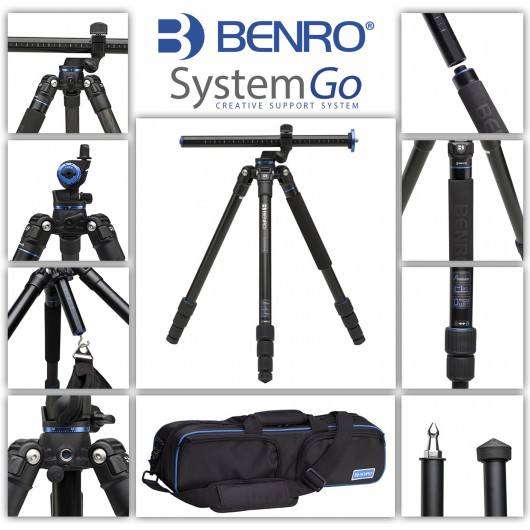 Statyw BENRO GoPlus Travel 1 FGP18C karbonowy