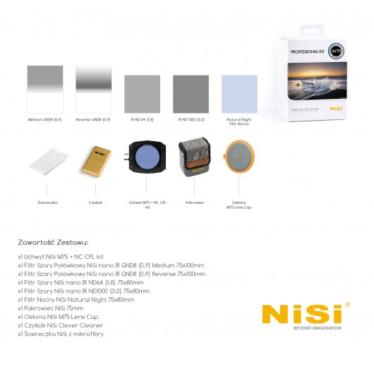 Zestaw NiSi 75 PROFESSIONAL kit - zestaw profesjonalny