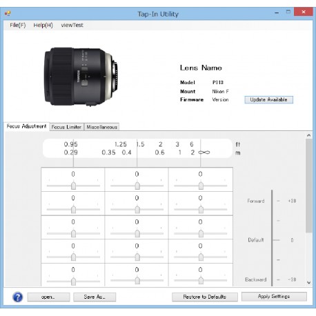 Tamron TAP-in-Console stacja kalibrująca do obiektywów Tamron / Nikon