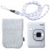 Zestaw akcesoriów Instax Mini LiPlay Stone White Bundle Soft