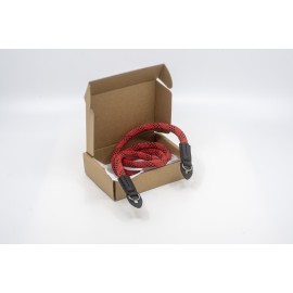 Pasek sznurkowy twardy do aparatu ARM SERIES RED & BLACK - czerwono-czarny