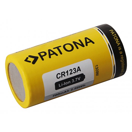 Akumulator Patona  CR123A 16340 Li-Ion Akku 3,7V 700mAh