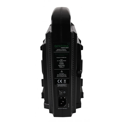 Ładowarka Patona  Dual V-Mount 14.4/14.8V do Sony BP-95W, BP-190WS