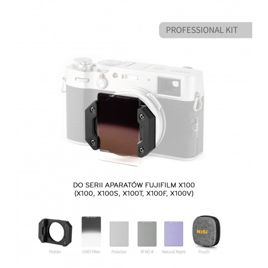 Zestaw filtrowy NiSi PROFESSIONAL kit Prosories do serii Fuji X100