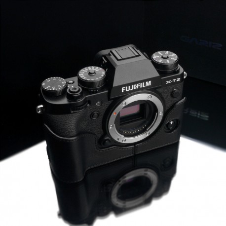 Half case GARIZ do Fuji X-T2 kolor Czarny XS-CHXT2BK