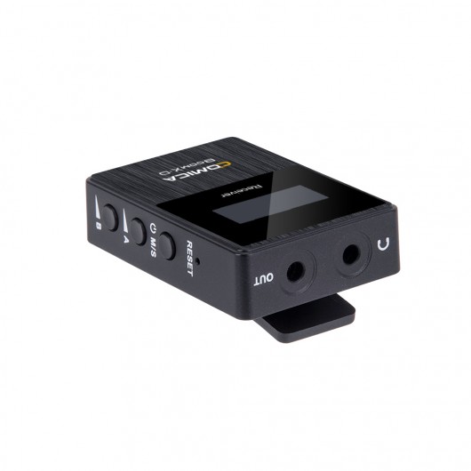 Comica BoomX-D D1 Mikrofon bezprzewodowy z jednym nadajnikiem i jednym odbiornikiem TRS/TRRS jack 3,5mm