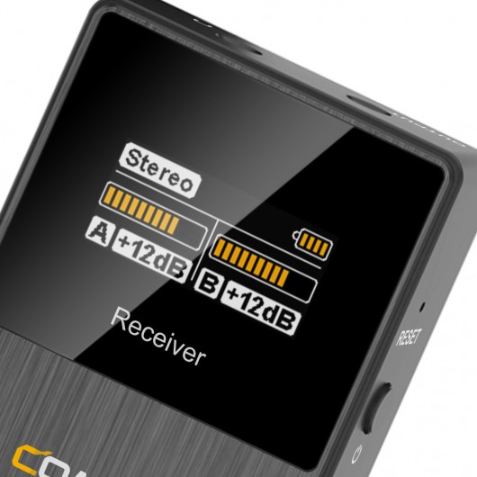 Comica BoomX-D D1 Mikrofon bezprzewodowy z jednym nadajnikiem i jednym odbiornikiem TRS/TRRS jack 3,5mm