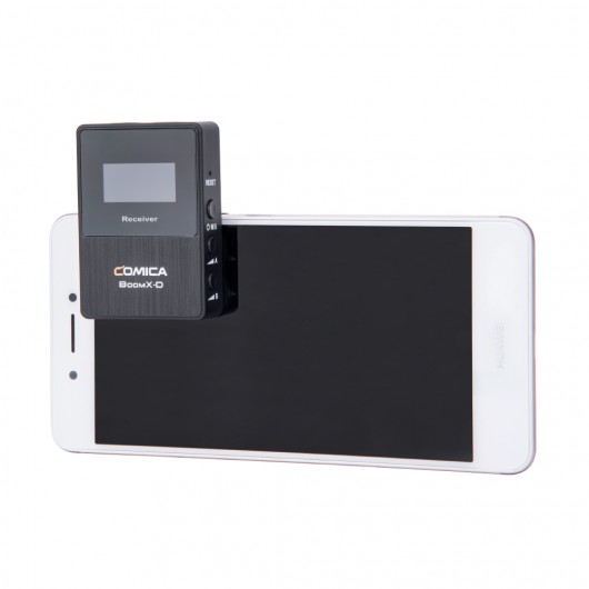 Comica BoomX-D D1 Mikrofon bezprzewodowy z jednym nadajnikiem i jednym odbiornikiem TRS/TRRS jack 3,5mm