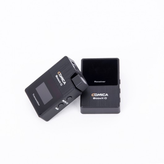 Comica BoomX-D D1 Mikrofon bezprzewodowy z jednym nadajnikiem i jednym odbiornikiem TRS/TRRS jack 3,5mm