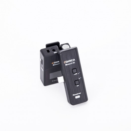 Comica BoomX-D UC1 Mikrofon bezprzewodowy z jednym nadajnikiem i jednym odbiornikiem USB-C