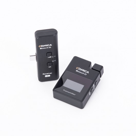 Comica BoomX-D UC1 Mikrofon bezprzewodowy z jednym nadajnikiem i jednym odbiornikiem USB-C