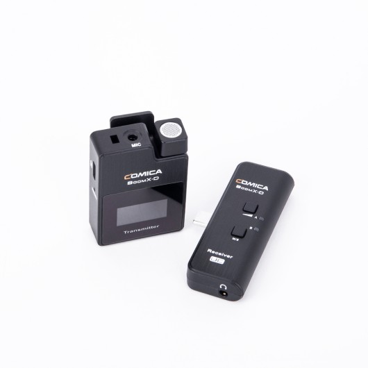 Comica BoomX-D UC1 Mikrofon bezprzewodowy z jednym nadajnikiem i jednym odbiornikiem USB-C