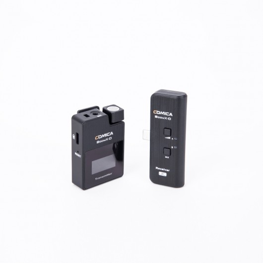 Comica BoomX-D UC1 Mikrofon bezprzewodowy z jednym nadajnikiem i jednym odbiornikiem USB-C