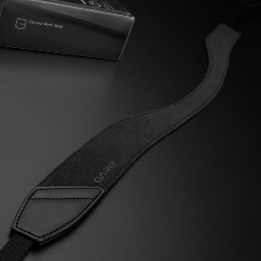 Pasek GARIZ AT-DSLCG ciemno szary alcantara szeroki