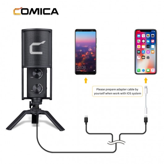 Comica STM-USB Mikrofon pojemnościowy kardioidalny USB