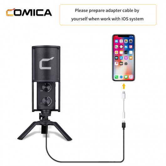 Comica STM-USB Mikrofon pojemnościowy kardioidalny USB