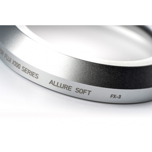 Filtr dyfuzyjny NiSi Allure Soft (white) do FUJIFILM X100 series / X70 – SILVER