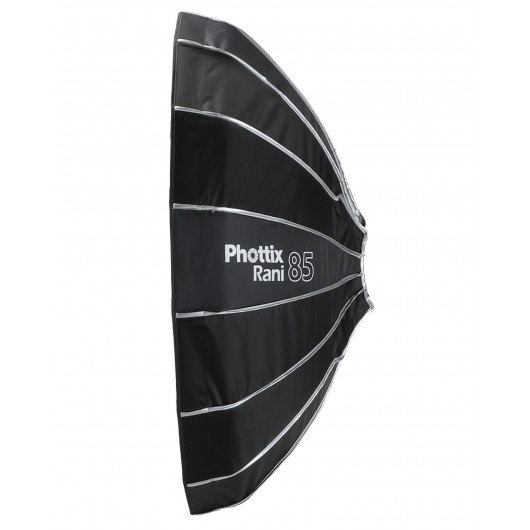 PHOTTIX Rani 85 składany softbox / beauty-dish srebrny z gridem