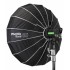 PHOTTIX Rani 85 składany softbox / beauty-dish srebrny z gridem