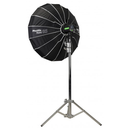 PHOTTIX Rani 85 składany softbox / beauty-dish srebrny z gridem