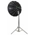 PHOTTIX Rani 85 składany softbox / beauty-dish srebrny z gridem
